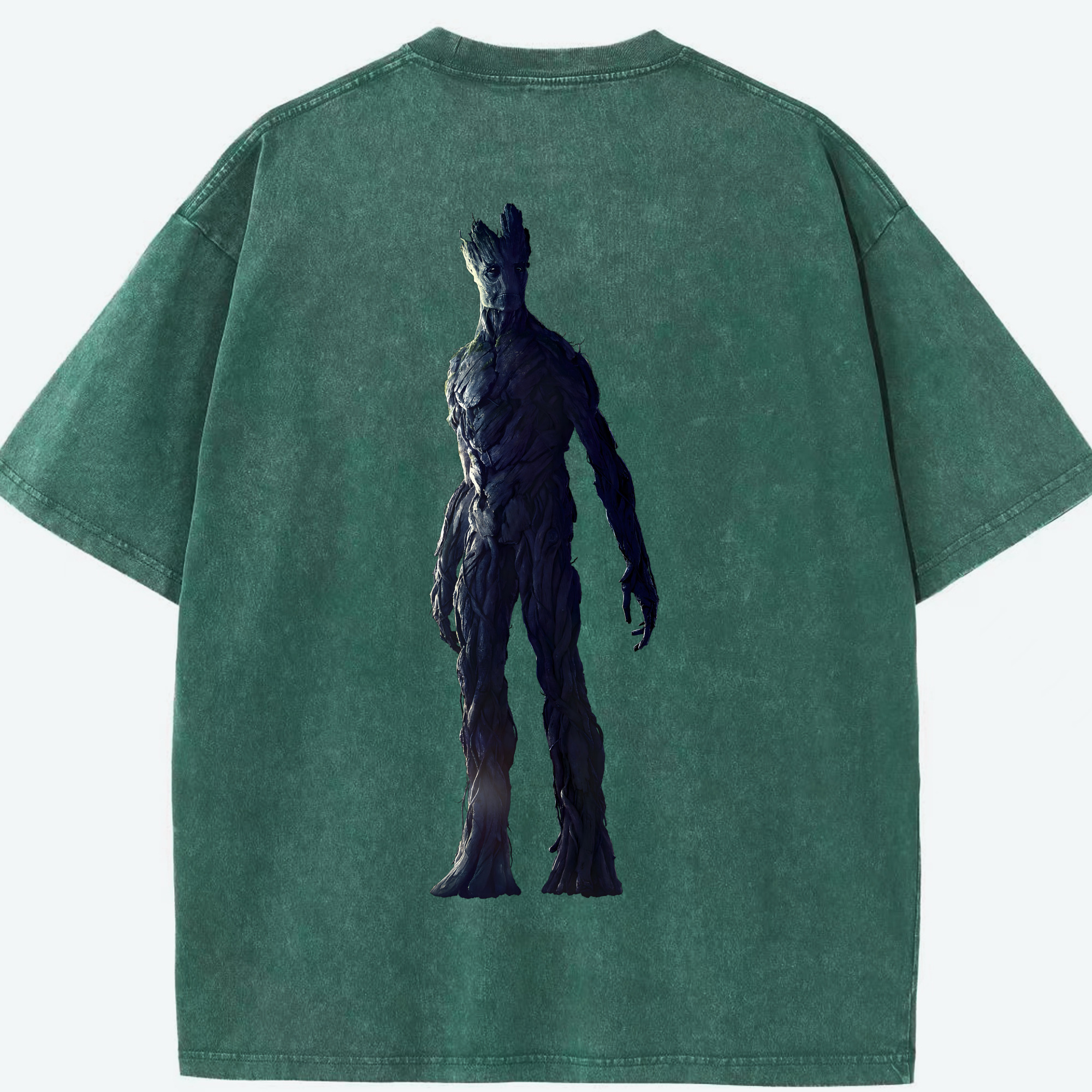 （画像用） アベンジャーズ The Avengers 綿100% ヴィンテージ風 半袖Tシャツ（背面プリント）